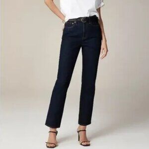 J Crew Classic Straight Jean in Rinse wash
